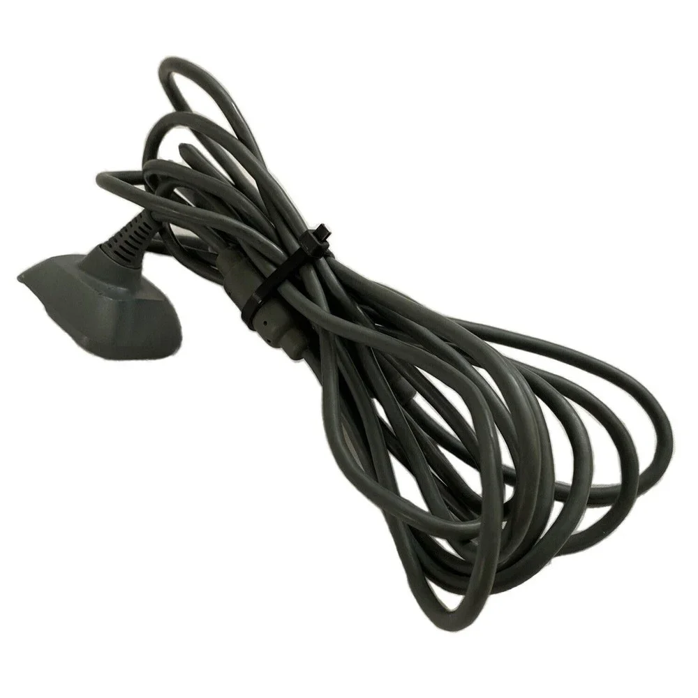Xbox 360 Play & Charge Kit Gray Charging Cable Only 9 Feet Controller USB Plug